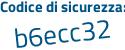 Il Codice di sicurezza è 9b poi 9c12b il tutto attaccato senza spazi
