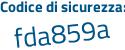 Il Codice di sicurezza è 93c18 continua con 22 il tutto attaccato senza spazi