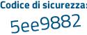 Il Codice di sicurezza è 78d7 poi 7b5 il tutto attaccato senza spazi