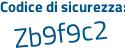 Il Codice di sicurezza è 3917 segue bb5 il tutto attaccato senza spazi