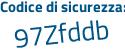 Il Codice di sicurezza è f2f7 continua con 81e il tutto attaccato senza spazi
