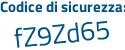 Il Codice di sicurezza è 6376b continua con c9 il tutto attaccato senza spazi