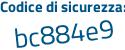 Il Codice di sicurezza è c5d454a il tutto attaccato senza spazi