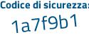 Il Codice di sicurezza è 39832 continua con 98 il tutto attaccato senza spazi