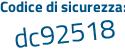Il Codice di sicurezza è 3 poi 99731Z il tutto attaccato senza spazi