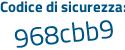 Il Codice di sicurezza è edce3 segue af il tutto attaccato senza spazi