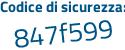 Il Codice di sicurezza è d7de segue 14b il tutto attaccato senza spazi