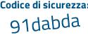 Il Codice di sicurezza è 67 continua con 6e69b il tutto attaccato senza spazi