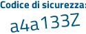 Il Codice di sicurezza è 2 segue 13ff3f il tutto attaccato senza spazi
