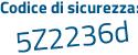Il Codice di sicurezza è 578 continua con bde2 il tutto attaccato senza spazi