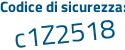Il Codice di sicurezza è b continua con 71e86d il tutto attaccato senza spazi