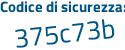 Il Codice di sicurezza è Zc2ac4d il tutto attaccato senza spazi