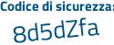 Il Codice di sicurezza è f632c86 il tutto attaccato senza spazi
