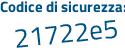 Il Codice di sicurezza è 5Z92 continua con 39c il tutto attaccato senza spazi