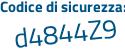 Il Codice di sicurezza è 4cde poi 559 il tutto attaccato senza spazi