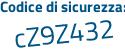 Il Codice di sicurezza è 67cc poi c97 il tutto attaccato senza spazi