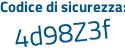 Il Codice di sicurezza è 6cZ17 continua con f9 il tutto attaccato senza spazi