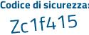 Il Codice di sicurezza è ff6 continua con b943 il tutto attaccato senza spazi