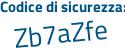 Il Codice di sicurezza è b8 poi 4fcd7 il tutto attaccato senza spazi