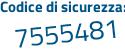 Il Codice di sicurezza è f958d continua con 63 il tutto attaccato senza spazi