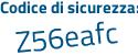 Il Codice di sicurezza è 19 poi adf8f il tutto attaccato senza spazi