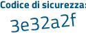 Il Codice di sicurezza è bfd3 poi 979 il tutto attaccato senza spazi