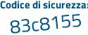 Il Codice di sicurezza è 123e2a4 il tutto attaccato senza spazi
