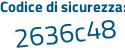 Il Codice di sicurezza è 2 continua con 113692 il tutto attaccato senza spazi