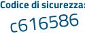 Il Codice di sicurezza è ee poi e12b7 il tutto attaccato senza spazi