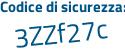 Il Codice di sicurezza è e poi 933c93 il tutto attaccato senza spazi