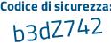 Il Codice di sicurezza è fb872 segue 27 il tutto attaccato senza spazi