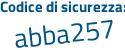 Il Codice di sicurezza è 5c59 poi eea il tutto attaccato senza spazi