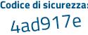 Il Codice di sicurezza è ZaZ6b poi 1e il tutto attaccato senza spazi