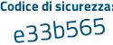Il Codice di sicurezza è f segue 327bbb il tutto attaccato senza spazi