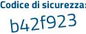 Il Codice di sicurezza è f64 continua con 417d il tutto attaccato senza spazi