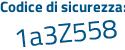 Il Codice di sicurezza è 1 poi 75b5b6 il tutto attaccato senza spazi