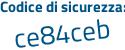 Il Codice di sicurezza è eec77af il tutto attaccato senza spazi