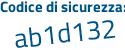 Il Codice di sicurezza è 39f poi b779 il tutto attaccato senza spazi