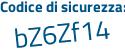 Il Codice di sicurezza è c91b continua con 276 il tutto attaccato senza spazi