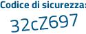 Il Codice di sicurezza è f9eeb28 il tutto attaccato senza spazi