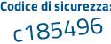Il Codice di sicurezza è 66dZZ segue fd il tutto attaccato senza spazi