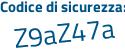 Il Codice di sicurezza è 1298 poi b8b il tutto attaccato senza spazi