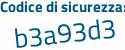 Il Codice di sicurezza è 429 continua con c42f il tutto attaccato senza spazi