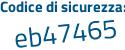 Il Codice di sicurezza è Z5 continua con f91e8 il tutto attaccato senza spazi