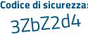 Il Codice di sicurezza è 6a821 continua con c5 il tutto attaccato senza spazi