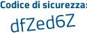Il Codice di sicurezza è 61c4 poi 716 il tutto attaccato senza spazi