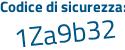 Il Codice di sicurezza è 725a8ce il tutto attaccato senza spazi