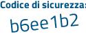Il Codice di sicurezza è ef141c3 il tutto attaccato senza spazi