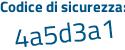 Il Codice di sicurezza è f poi c2ccc6 il tutto attaccato senza spazi