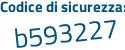 Il Codice di sicurezza è 8f31e89 il tutto attaccato senza spazi